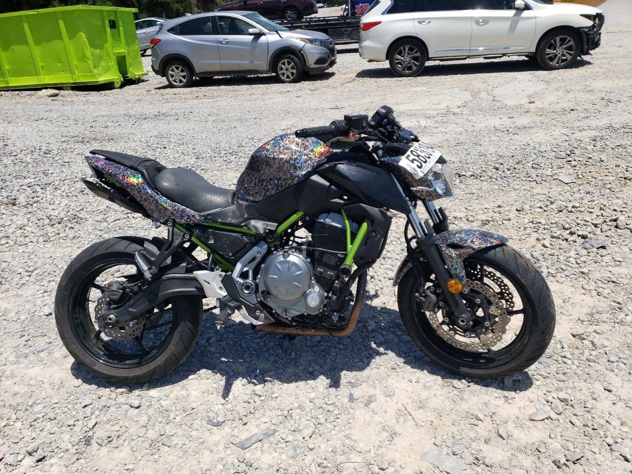 2017 KAWASAKI ER650 G VIN JKAEREG10HDA01951 photo 1