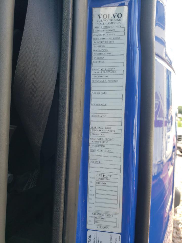 2019 VOLVO Vn VIN 4V4NC9EH7KN904079 photo 10