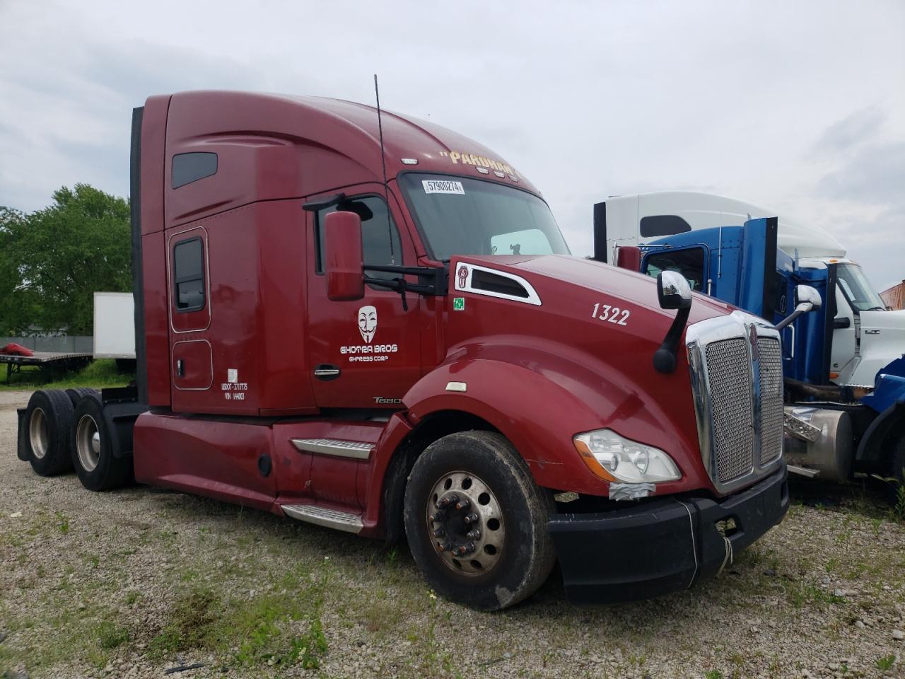 2017 KENWORTH All other VIN 1XKYDP9X8HJ144003 photo 1