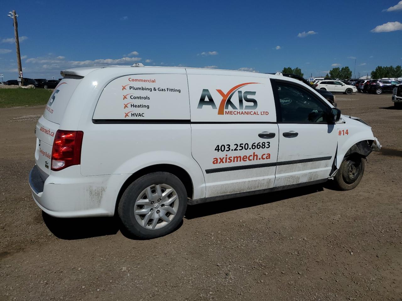 2014 RAM Tradesman VIN 2C4JRGAGXER475215 photo 3