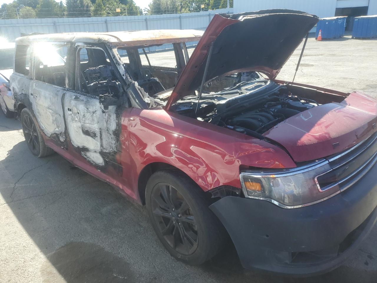 2018 FORD Flex VIN 2FMGK5C80JBA01555 photo 4