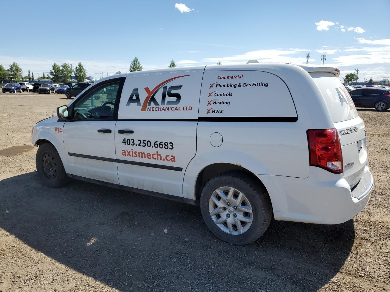 2014 RAM Tradesman VIN 2C4JRGAGXER475215 photo 2