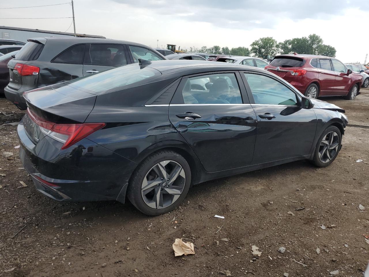 2022 HYUNDAI Elantra VIN KMHLP4AG1NU337235 photo 3