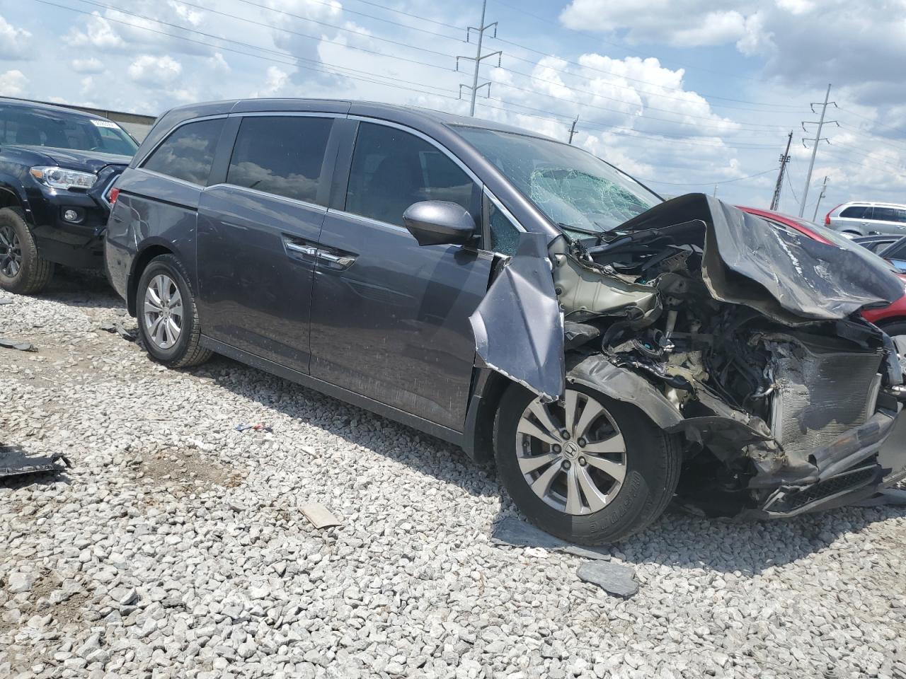 2015 HONDA Odyssey exl VIN 5FNRL5H60FB080186 photo 4