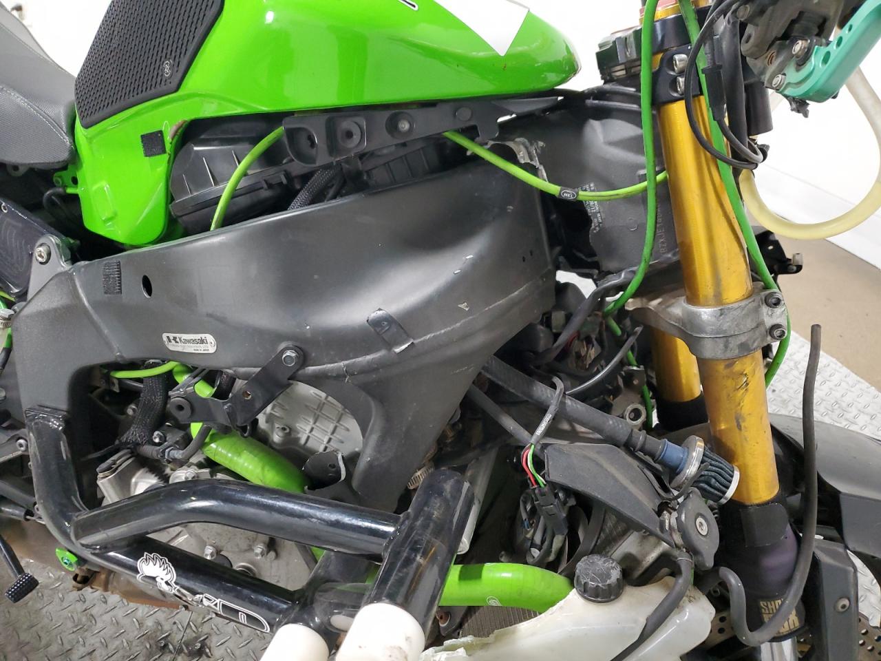2013 KAWASAKI ZX636 E VIN JKBZXJE14DA001801 photo 9