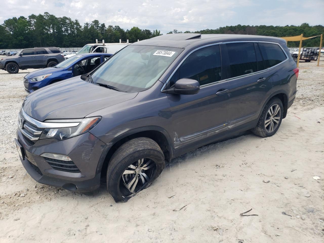 2018 Honda Pilot VIN 5FNYF6H54JB043781 photo 1