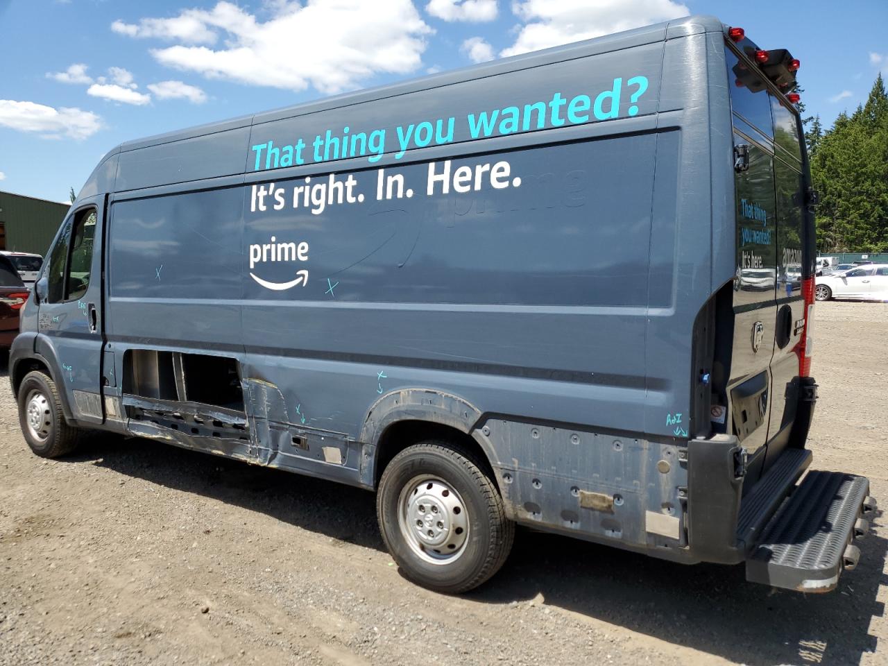 2021 RAM Promaster 3500 VIN 3C6MRVJG7ME562014 photo 2