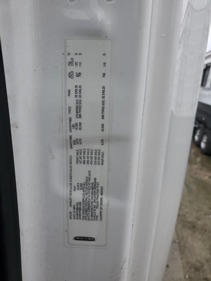 2022 FREIGHTLINER CASCADIA 126 VIN 3AKJHHDR1NSND2456 photo 10