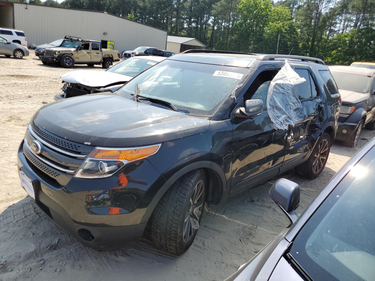 2015 Ford Explorer VIN 1FM5K8D86FGB45246 photo 1