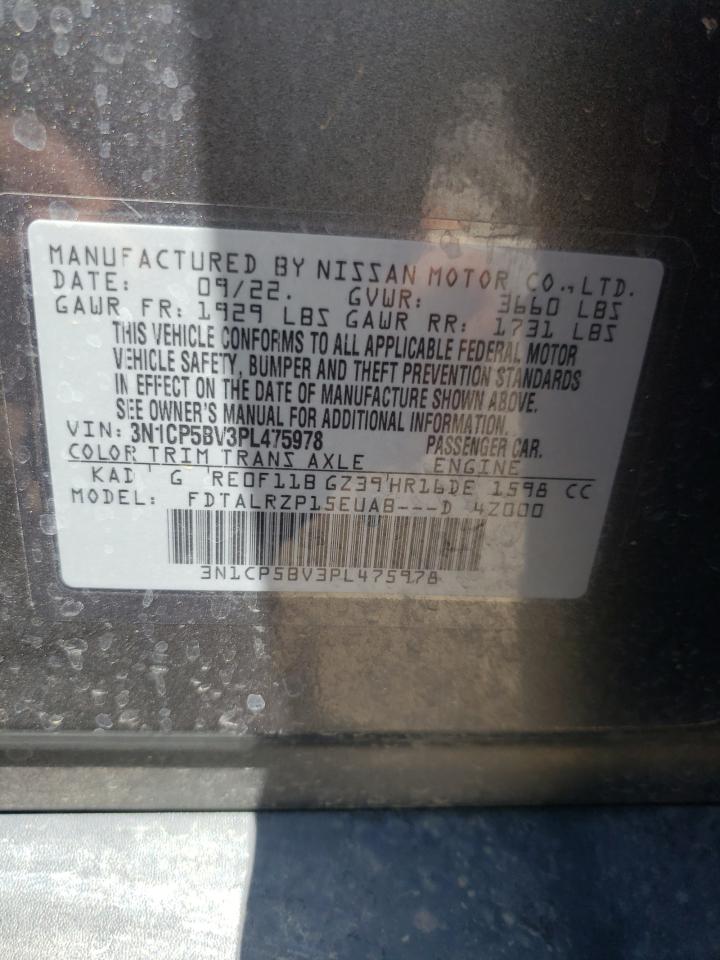 2023 NISSAN Kicks VIN 3N1CP5BV3PL475978 photo 12