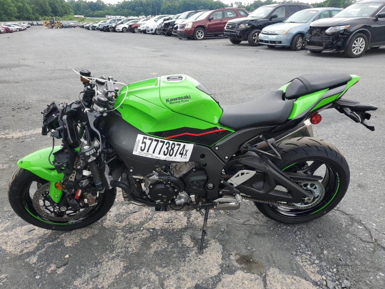 2022 KAWASAKI ZX1002 M VIN JKBZXVM13NA002383 photo 3
