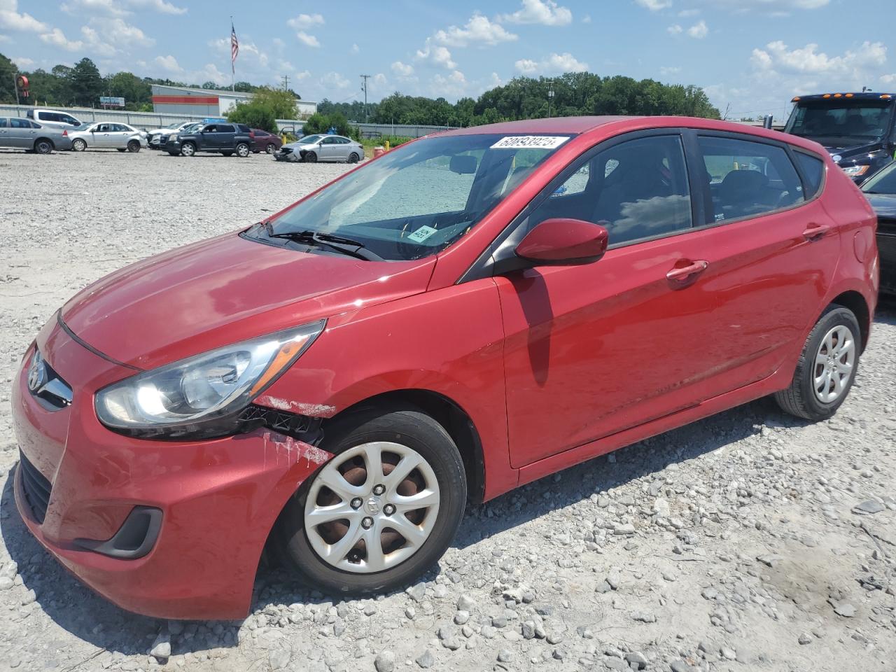 2012 Hyundai Accent VIN KMHCT5AE0CU045704 photo 1