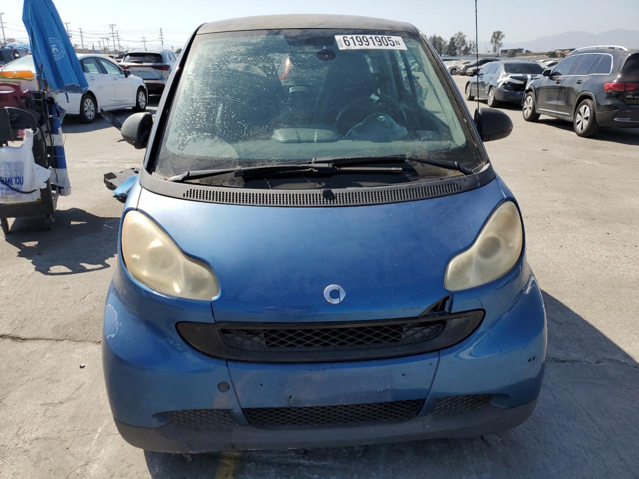 2009 Smart Fortwo VIN WMEEJ31X59K218647 photo 5