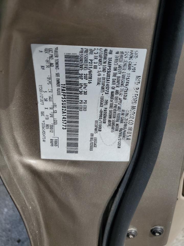 2002 Ford Taurus VIN 1FAFP55U82A145773 photo 12