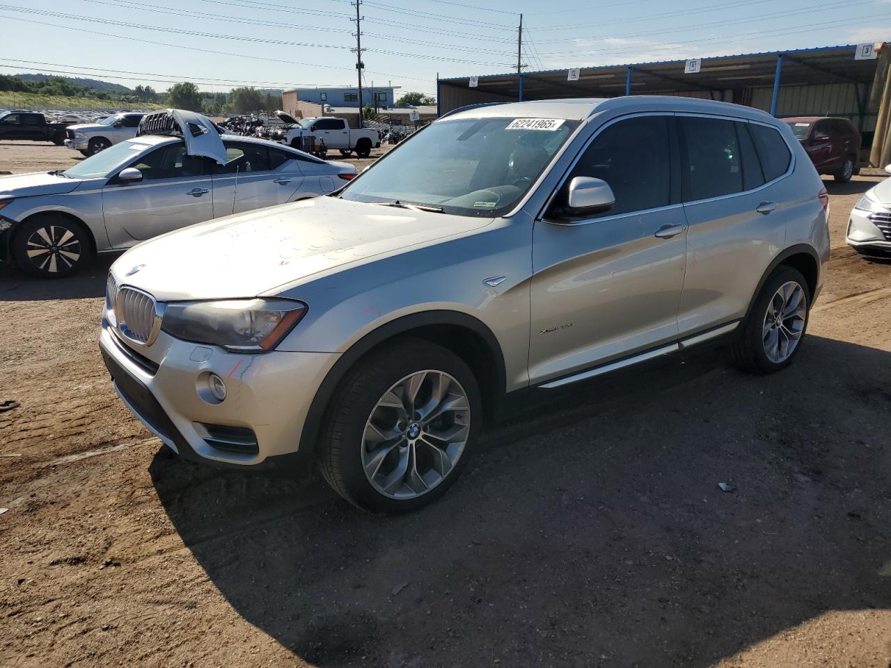 2016 BMW X3 VIN 5UXWY3C5XG0N87733 photo 1