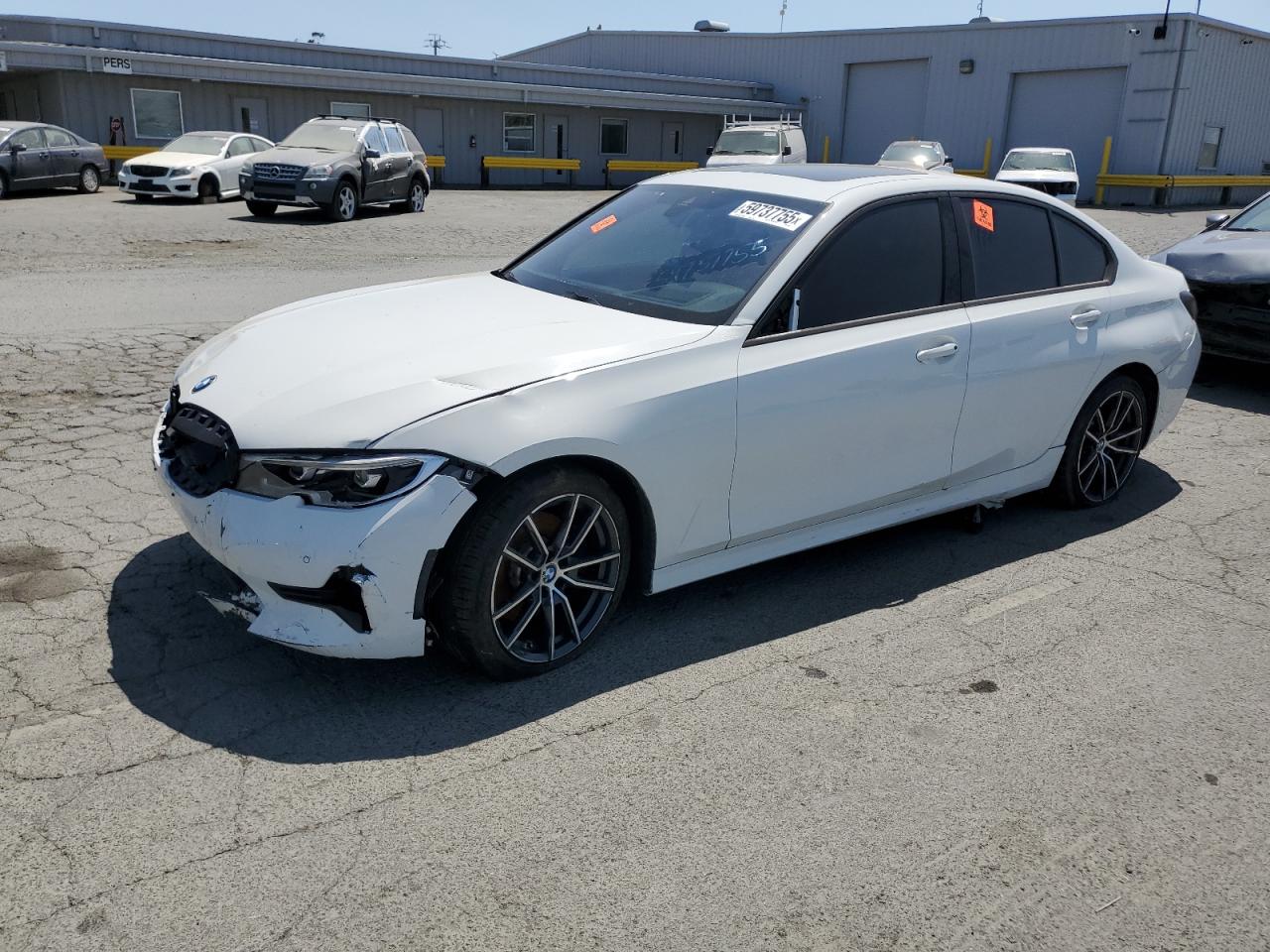 2019 BMW 3 series VIN WBA5R1C56KAK10251 photo 1