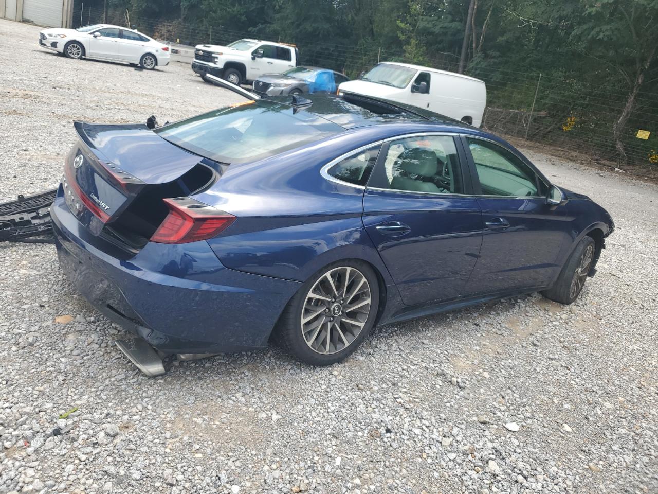 2022 Hyundai Sonata VIN 5NPEH4J22NH141734 photo 3