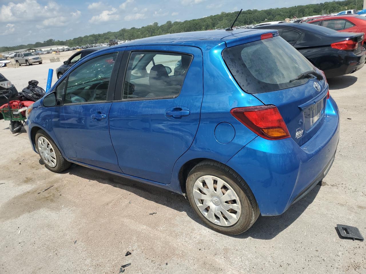 2015 Toyota Yaris VIN VNKKTUD38FA021751 photo 2