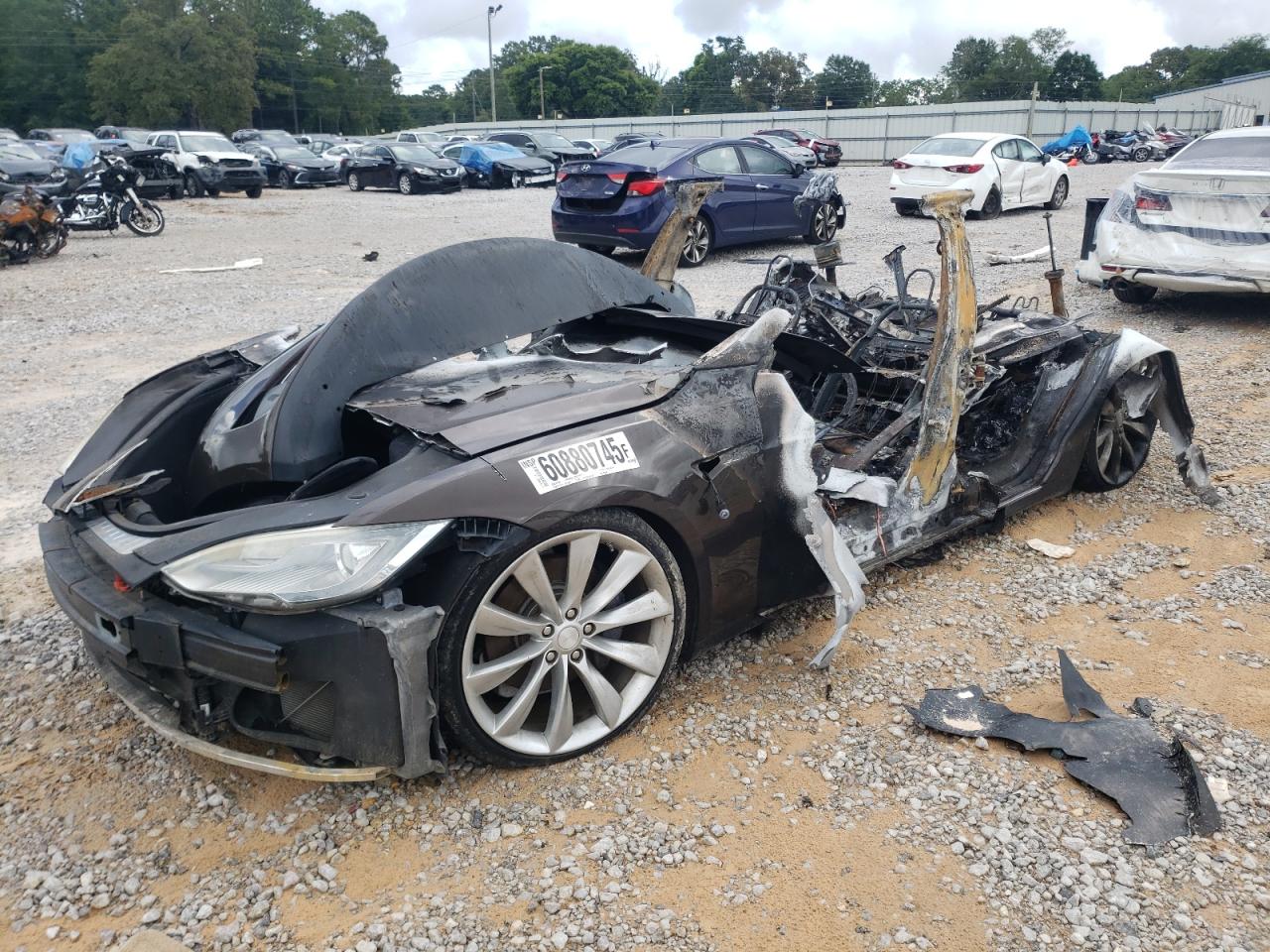 2013 Tesla Model s VIN 5YJSA1DP5DFP03491 photo 1