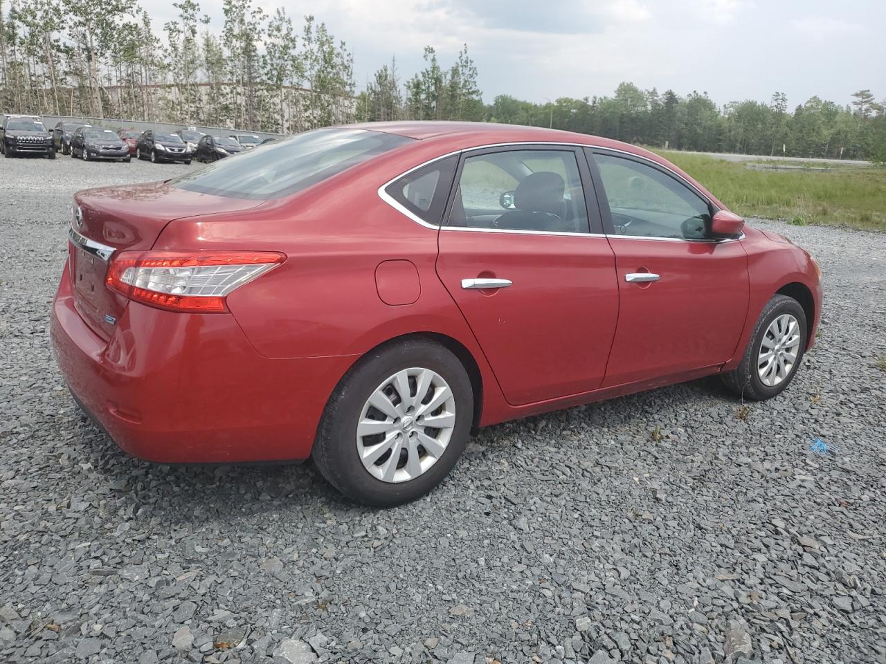 2014 Niss Sentra VIN 3N1AB7AP2EL647161 photo 3
