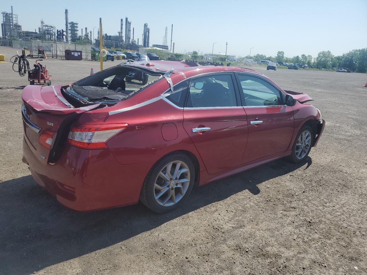 2014 NISSAN Sentra s VIN 3N1AB7APXEL655640 photo 3