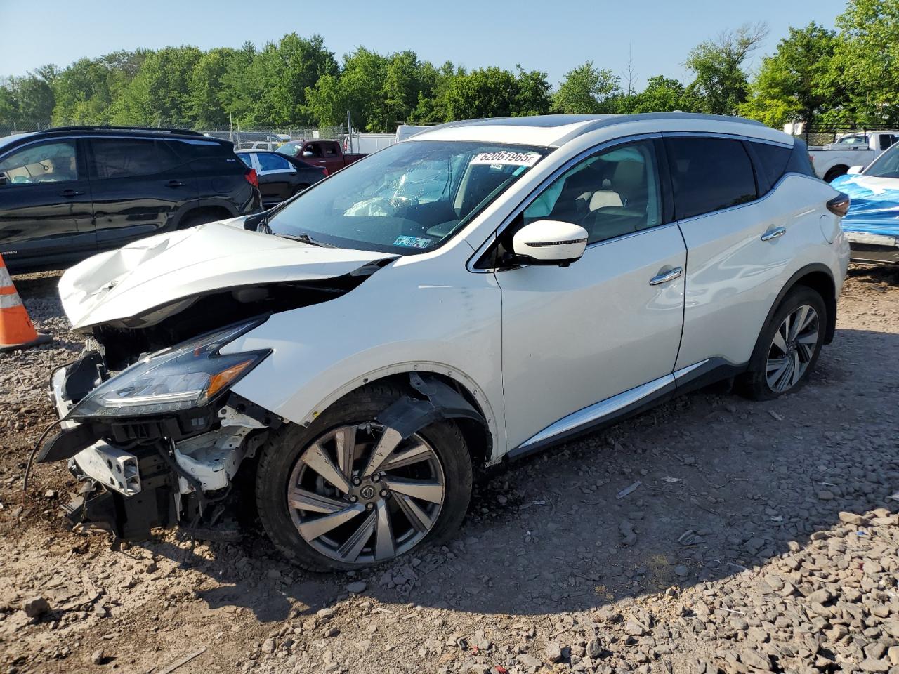 2019 NISS Murano VIN 5N1AZ2MS6KN136331 photo 1