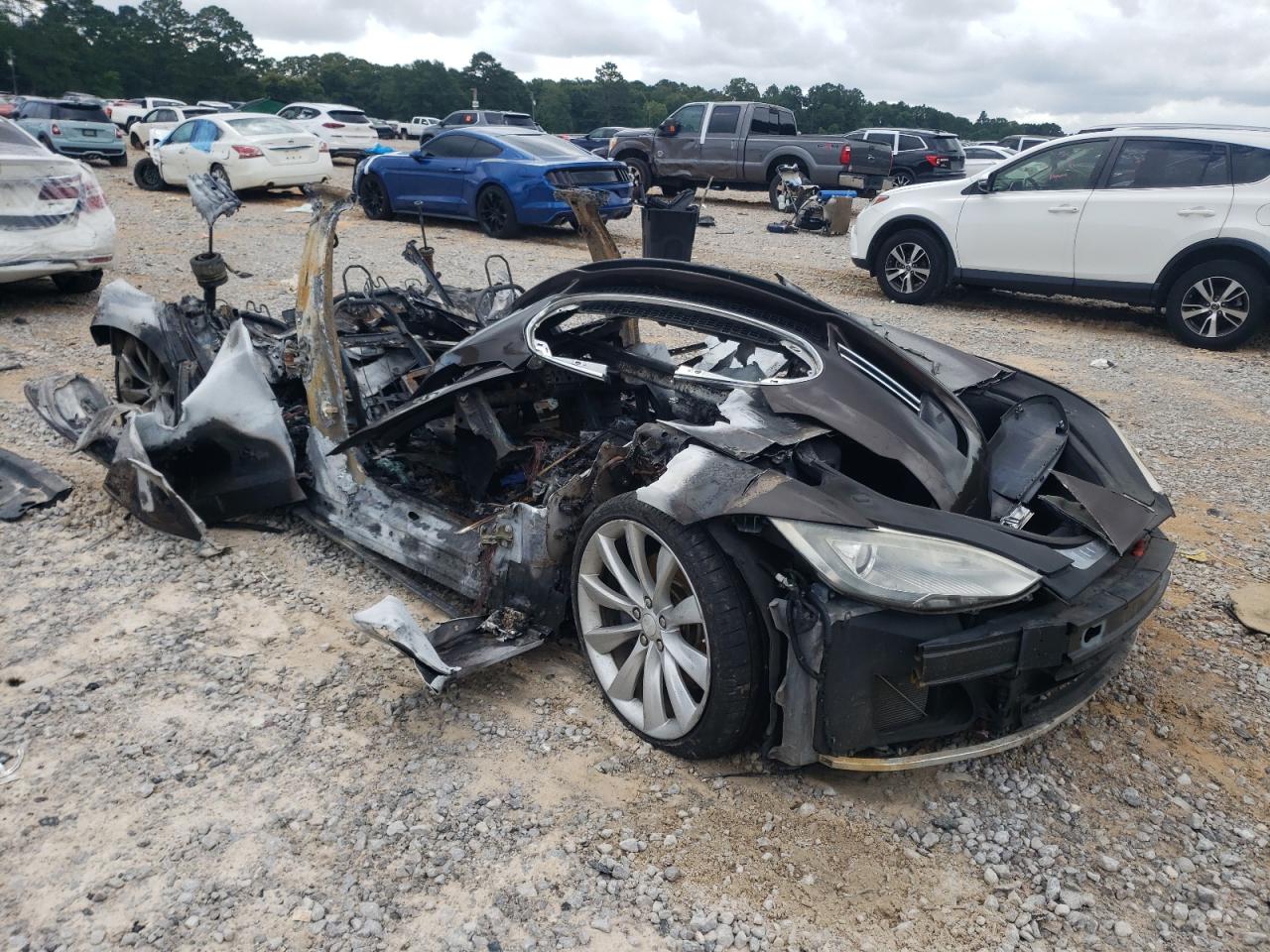 2013 Tesla Model s VIN 5YJSA1DP5DFP03491 photo 4