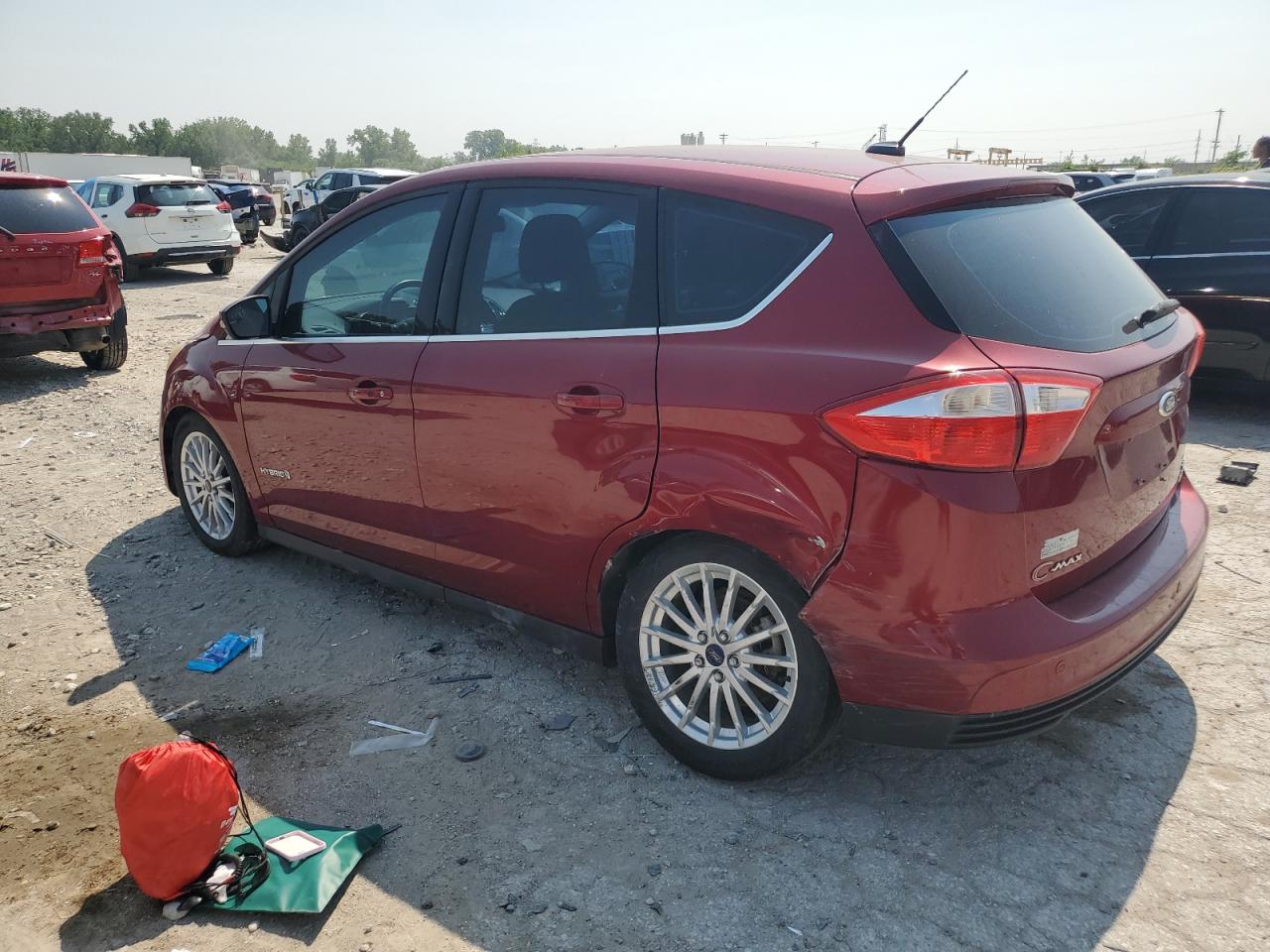 2014 Cmax VIN 1FADP5BU1EL507401 photo 2