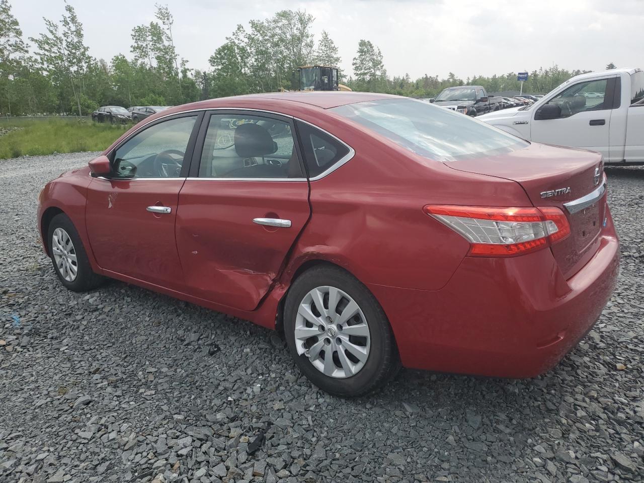 2014 Niss Sentra VIN 3N1AB7AP2EL647161 photo 2