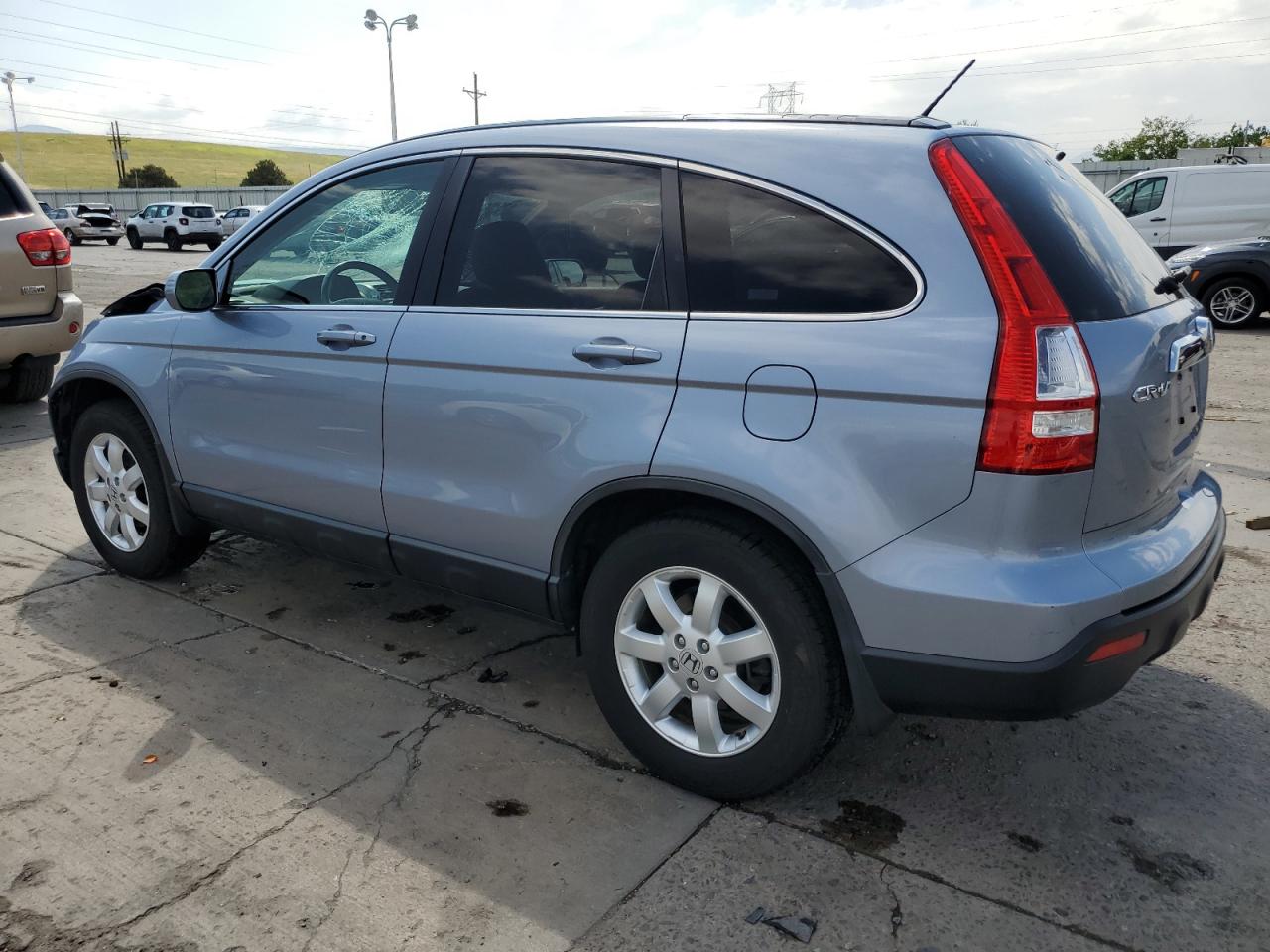 2008 Honda Crv VIN JHLRE487X8C036972 photo 2