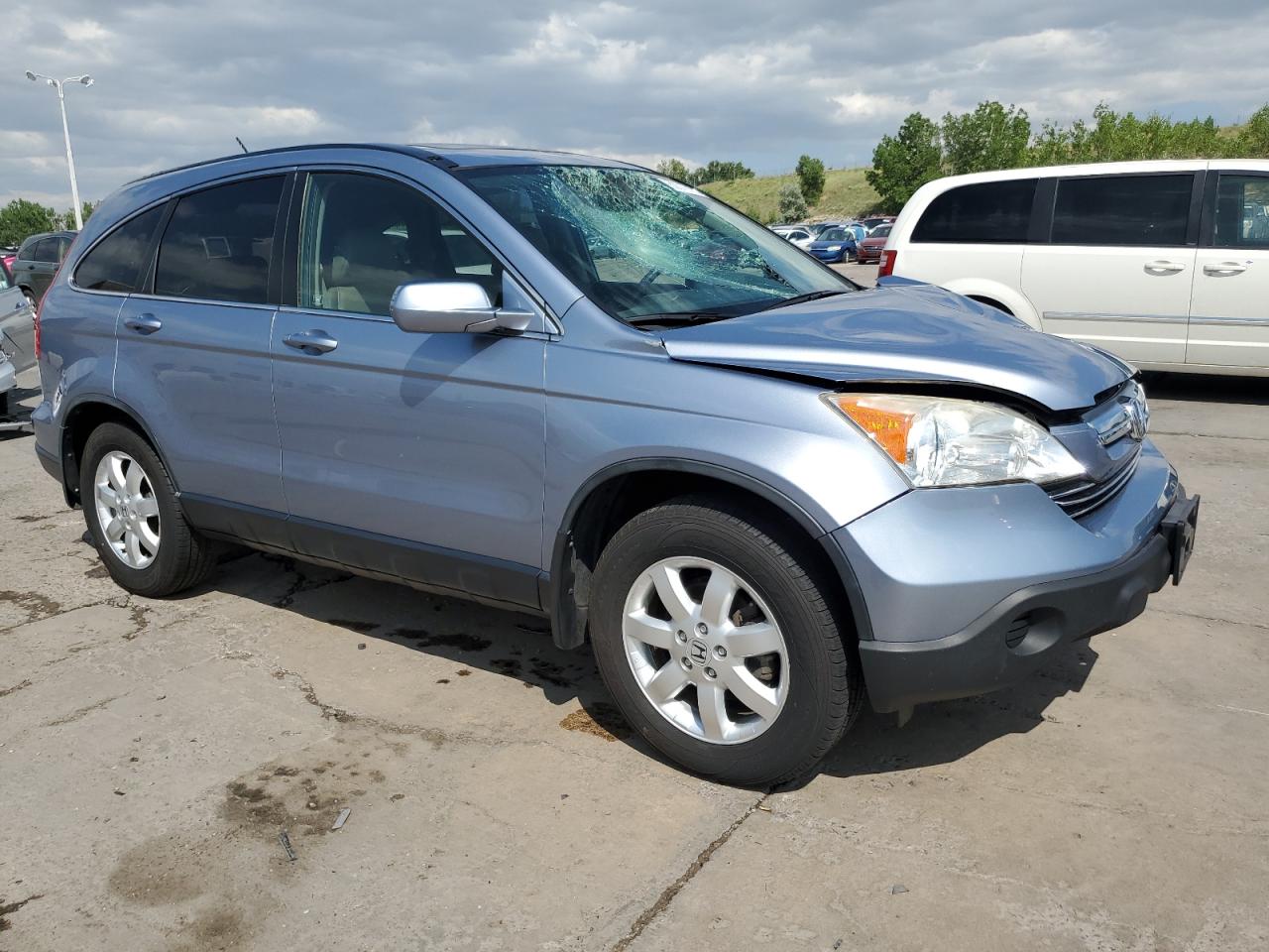 2008 Honda Crv VIN JHLRE487X8C036972 photo 4