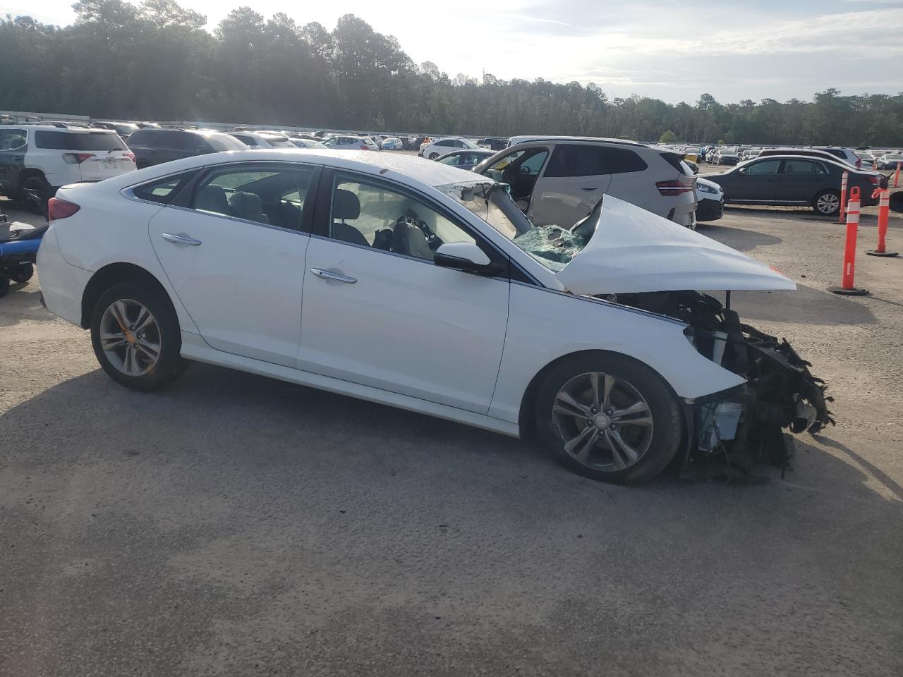 2018 HYUNDAI Sonata spo VIN 5NPE34AF8JH621272 photo 4