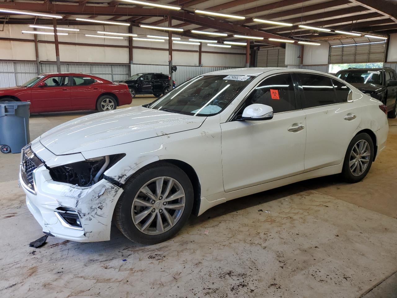 2021 Infiniti Q50 VIN JN1EV7AP7MM700174 photo 1