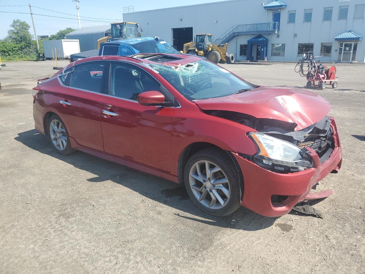 2014 NISSAN Sentra s VIN 3N1AB7APXEL655640 photo 4