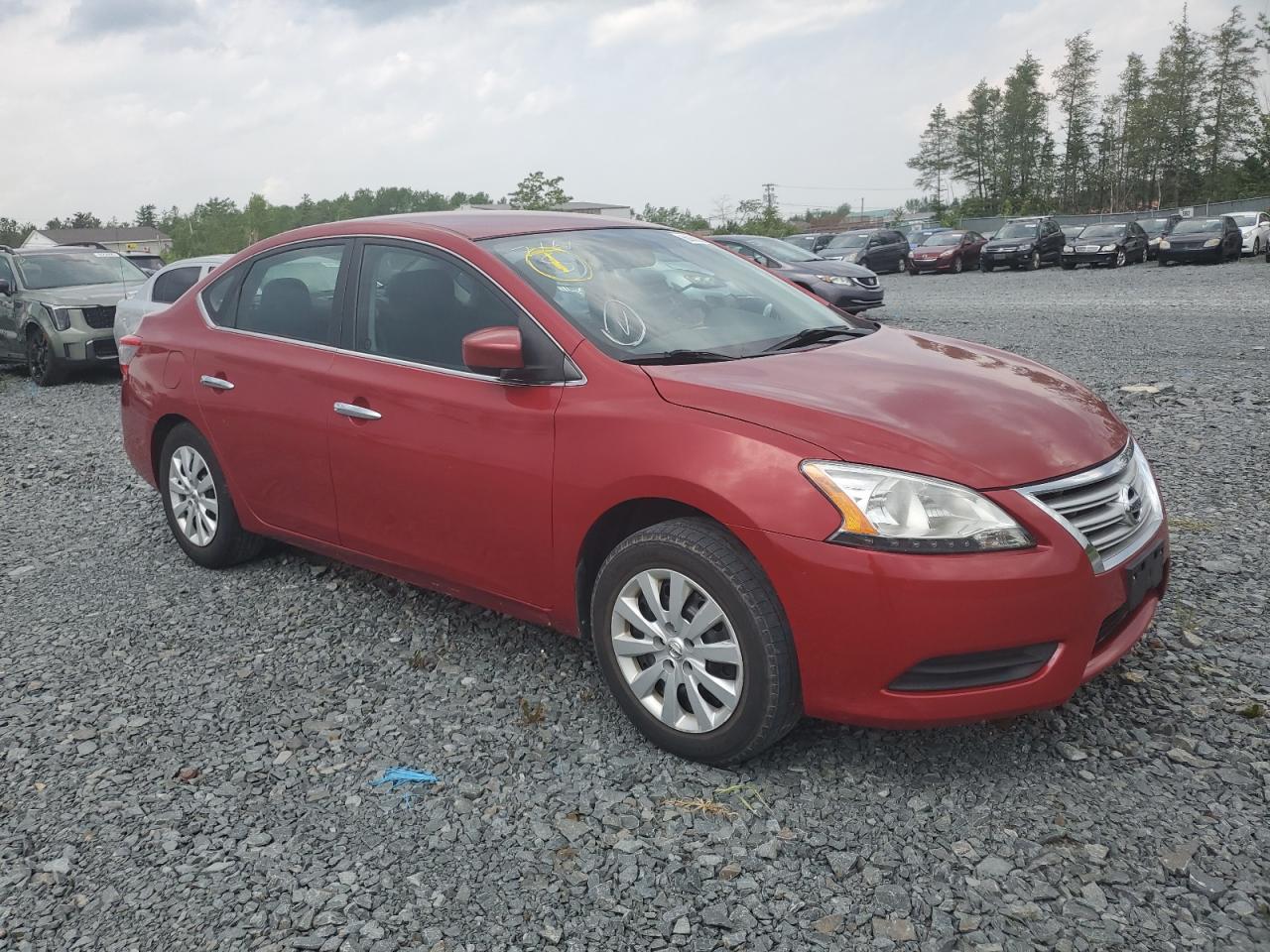 2014 Niss Sentra VIN 3N1AB7AP2EL647161 photo 4