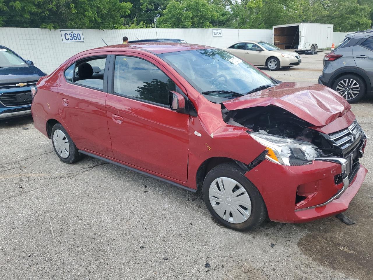 2024 Mitsubishi Mirage VIN ML32FUFJ0RHF14210 photo 4