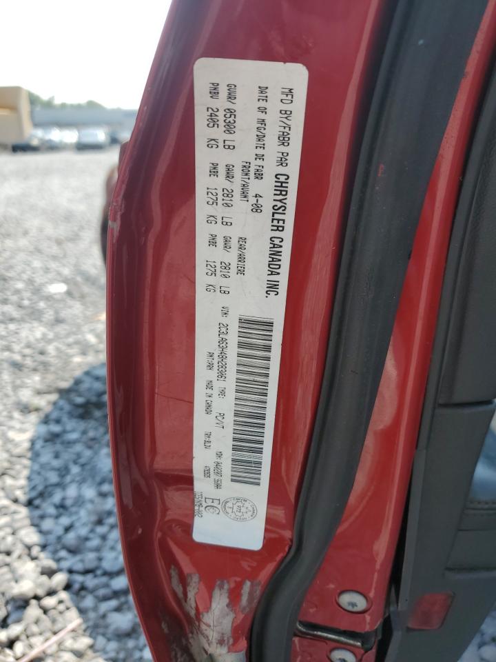 2008 Chrysler 300 VIN 2C3LA63H48H283061 photo 12