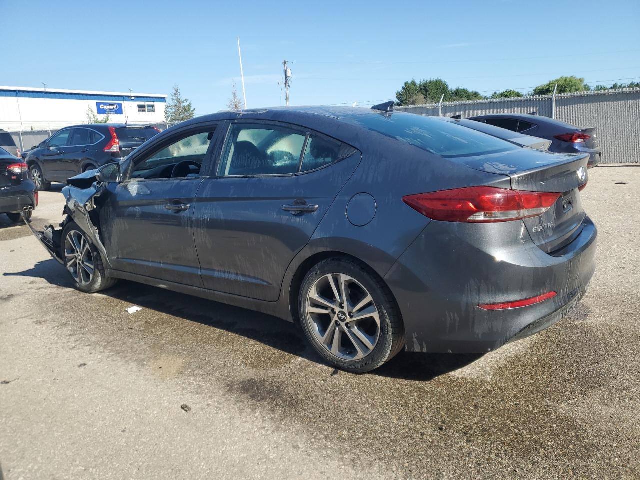2017 HYUNDAI Elantra VIN KMHD84LF3HU168913 photo 2