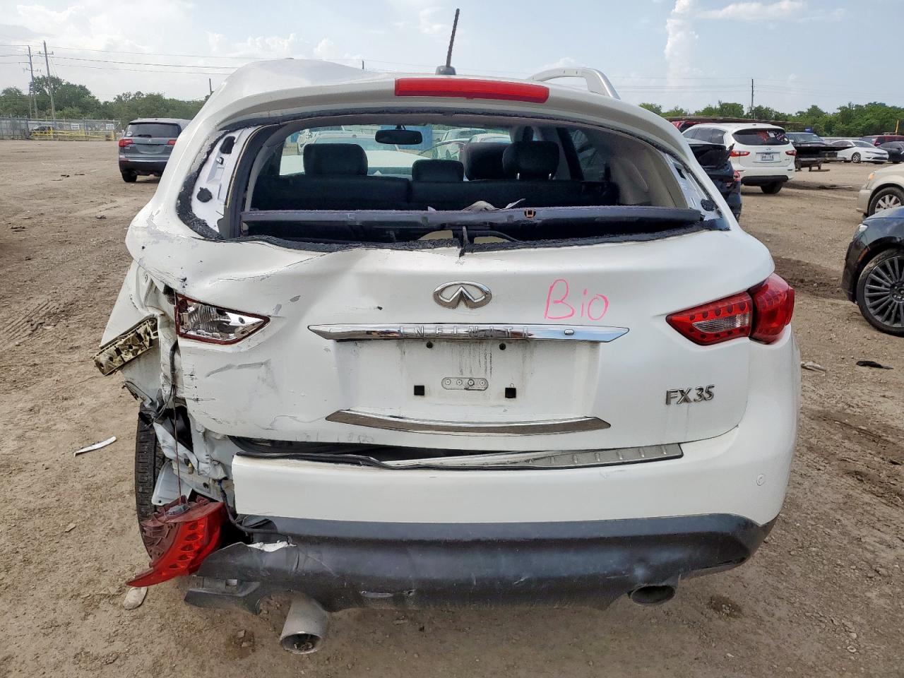 2009 Infiniti Fx35 VIN JNRAS18U09M103887 photo 6
