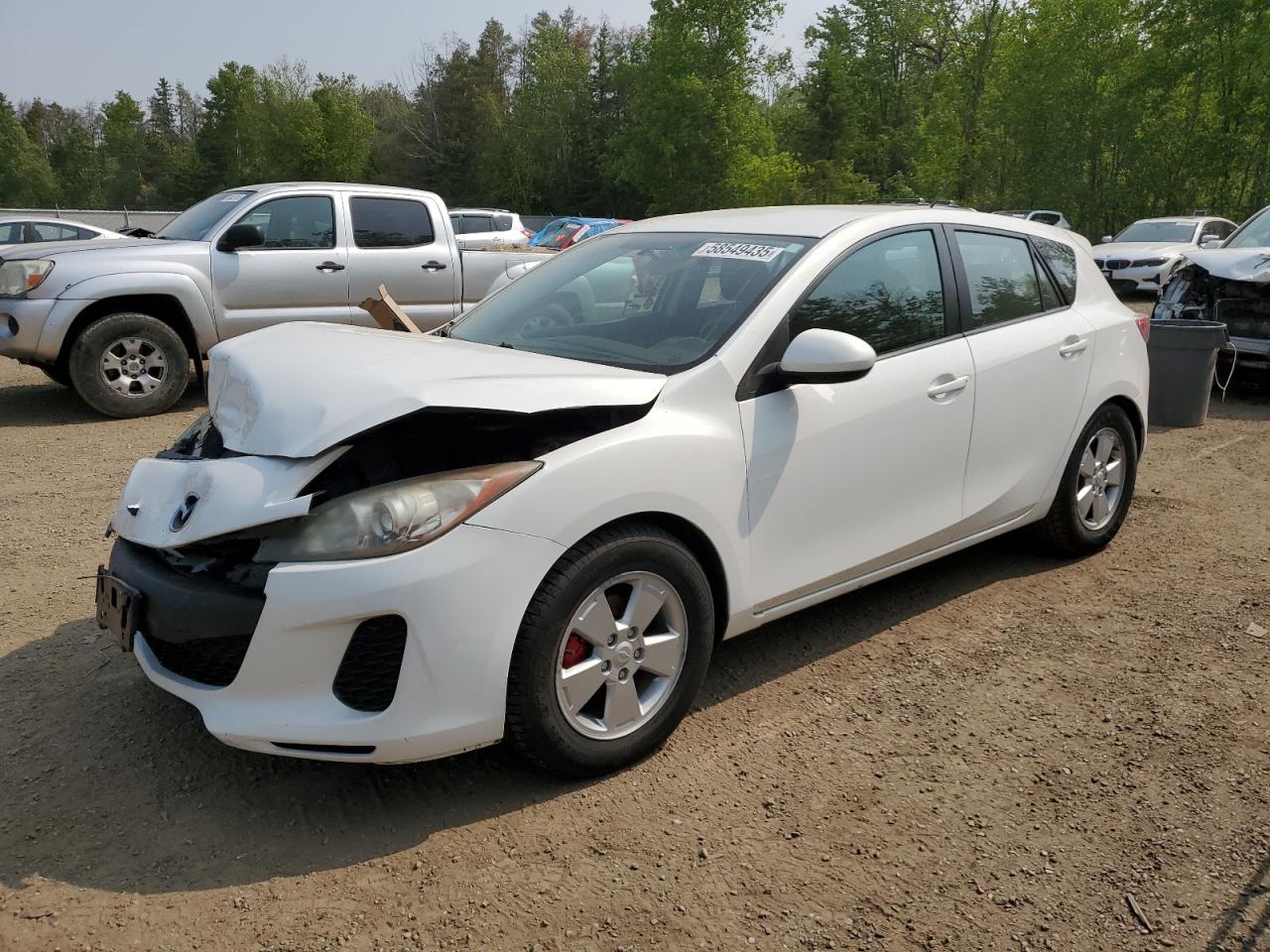 2012 MAZDA 3 i VIN JM1BL1KF6C1546016 photo 1