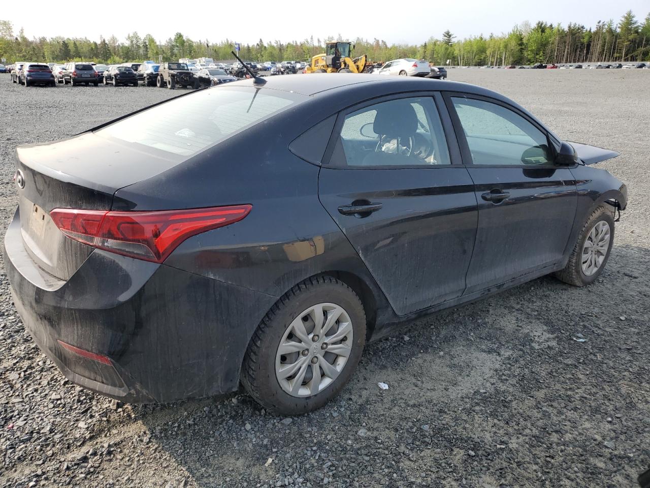 2019 HYUNDAI Accent VIN 3KPC24A33KE086051 photo 3