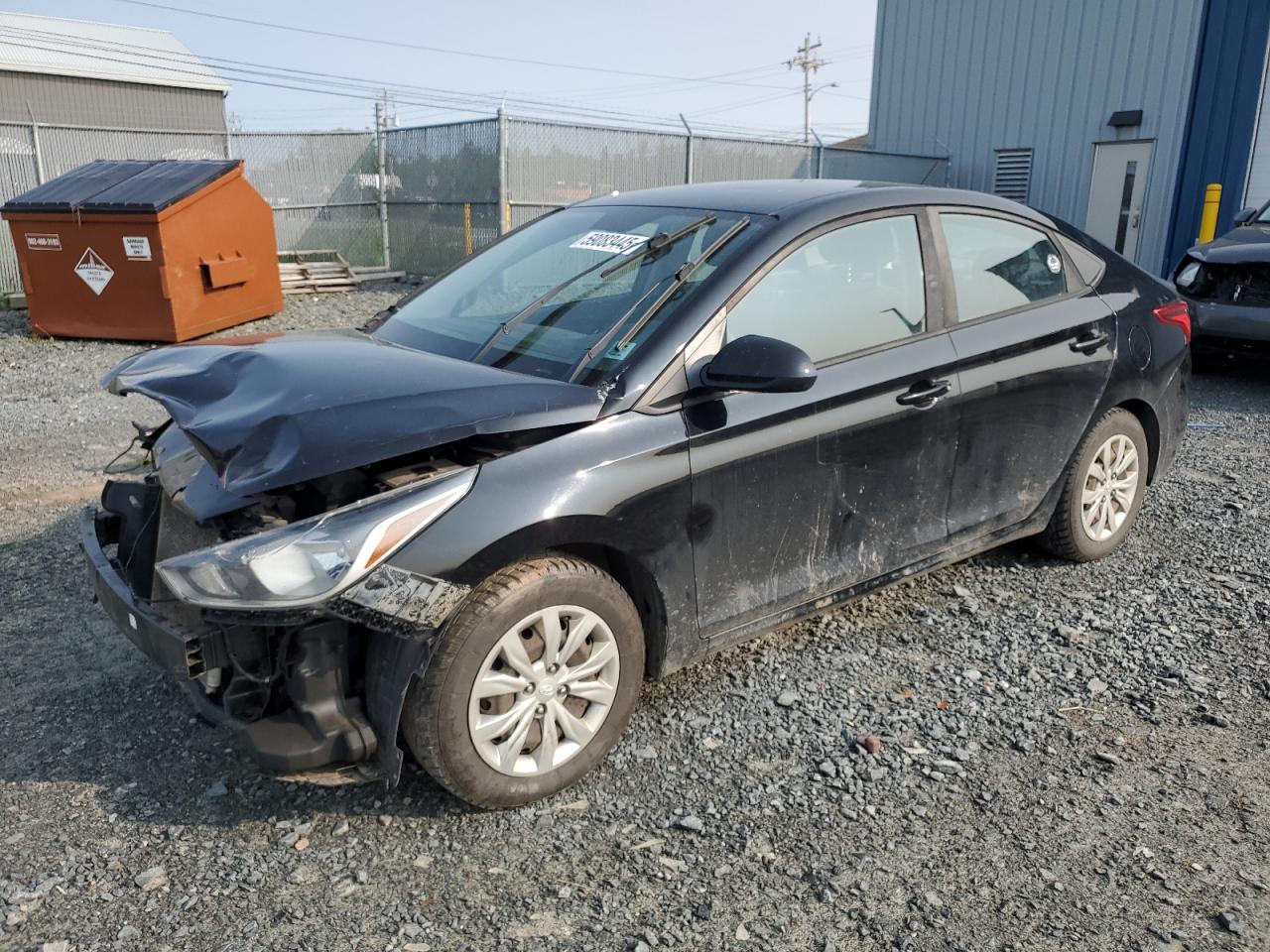 2019 HYUNDAI Accent VIN 3KPC24A33KE086051 photo 1