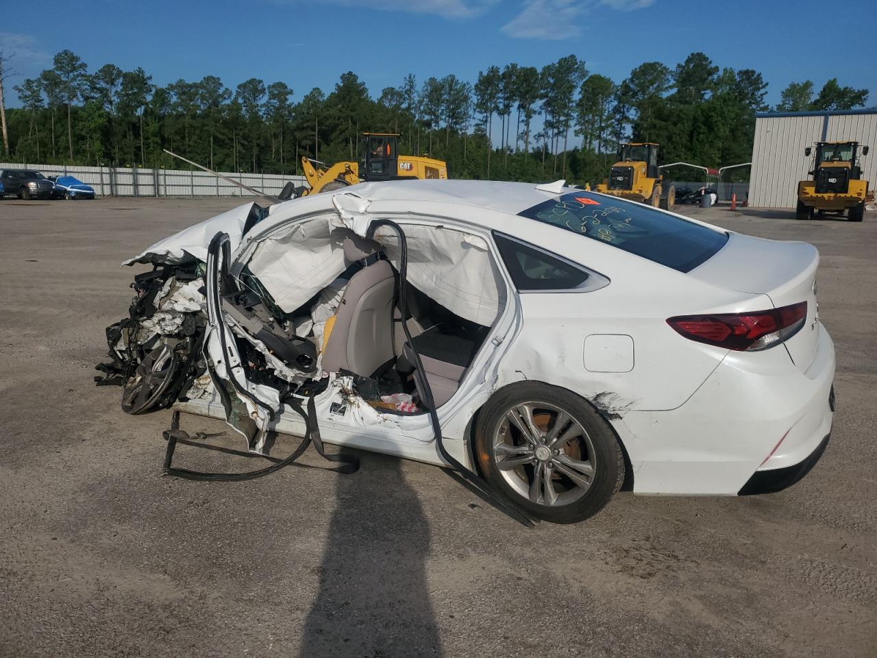 2018 HYUNDAI Sonata spo VIN 5NPE34AF8JH621272 photo 2
