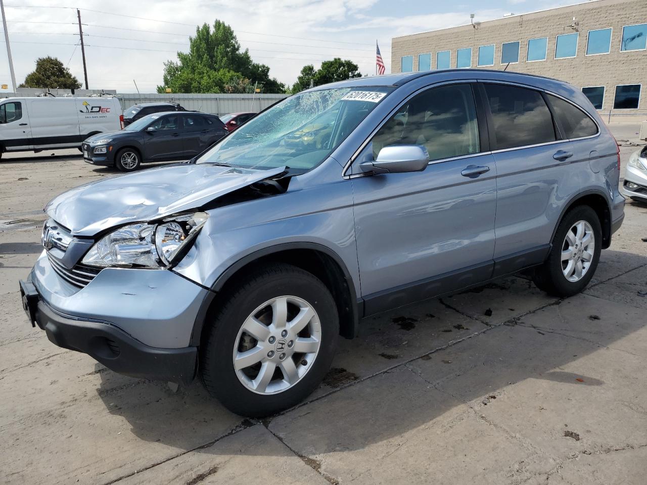 2008 Honda Crv VIN JHLRE487X8C036972 photo 1