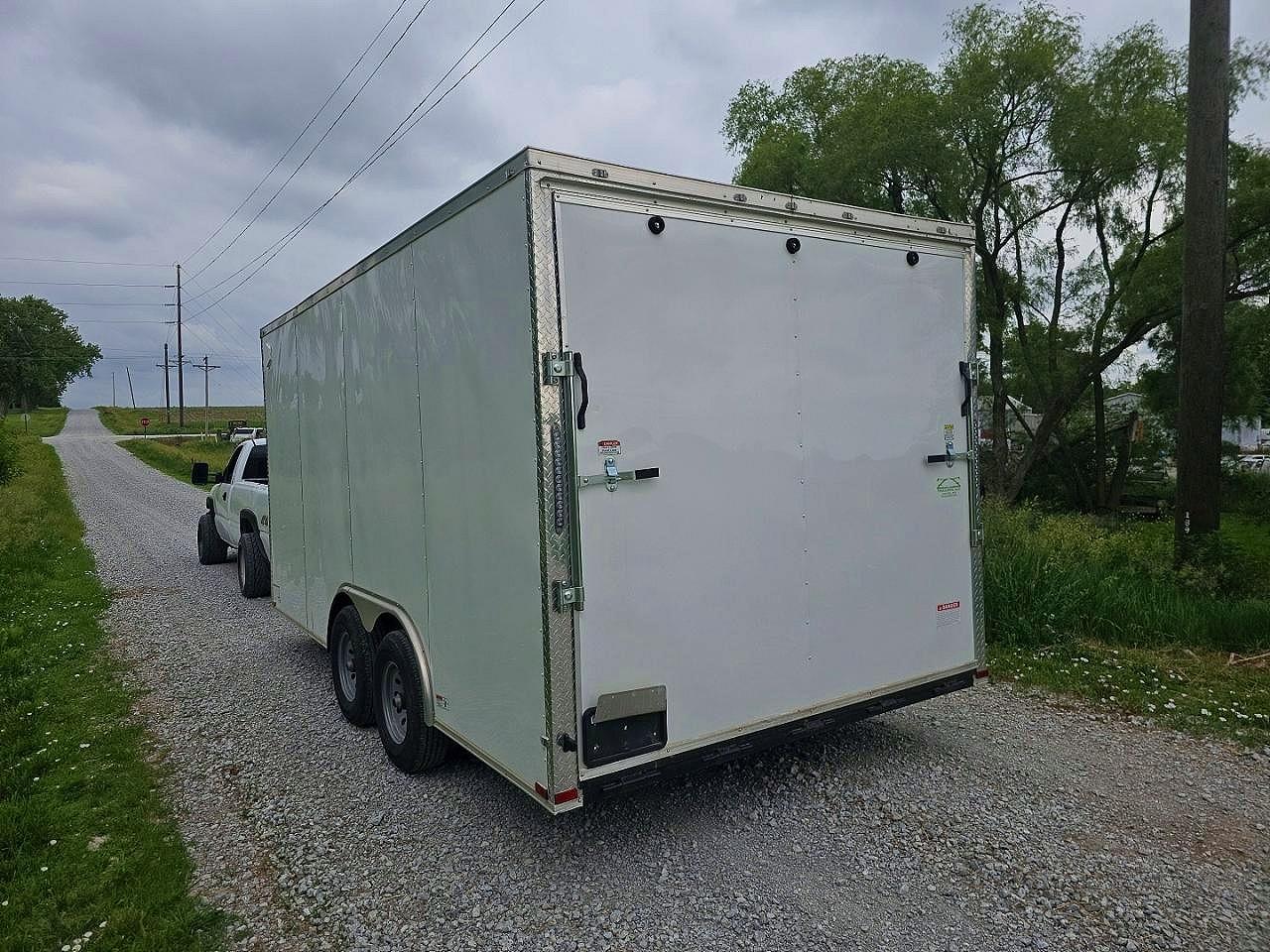 2024 QUALITY CARGO 16' ENCLOS ENCLOSED CARGO TRAILER VIN 50ZBE1629RN052861 photo 3