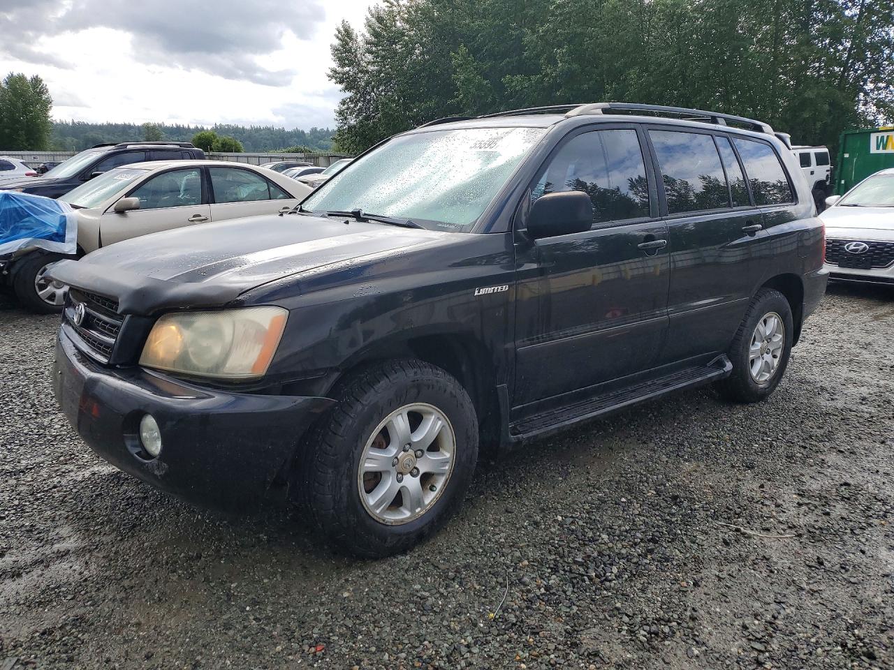 2002 Toyota Highlander VIN JTEHF21A420092927 photo 1