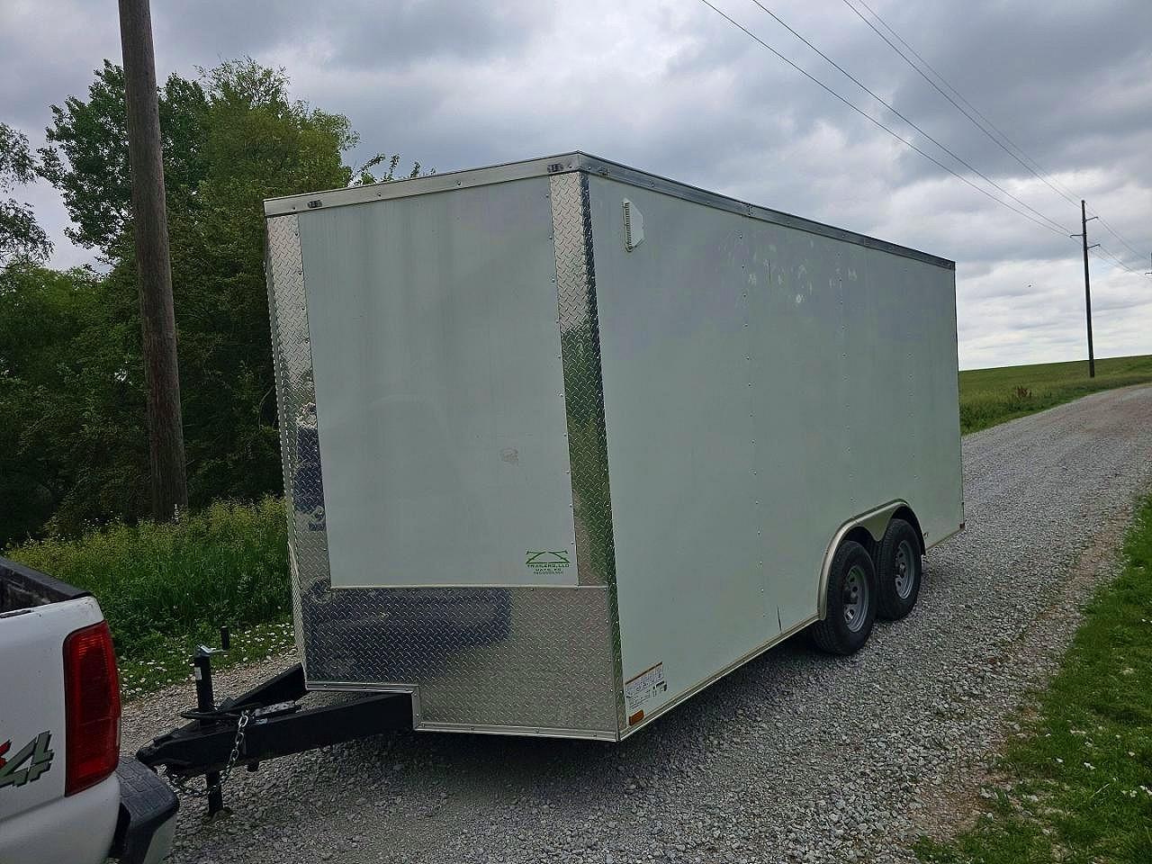 2024 QUALITY CARGO 16' ENCLOS ENCLOSED CARGO TRAILER VIN 50ZBE1629RN052861 photo 2