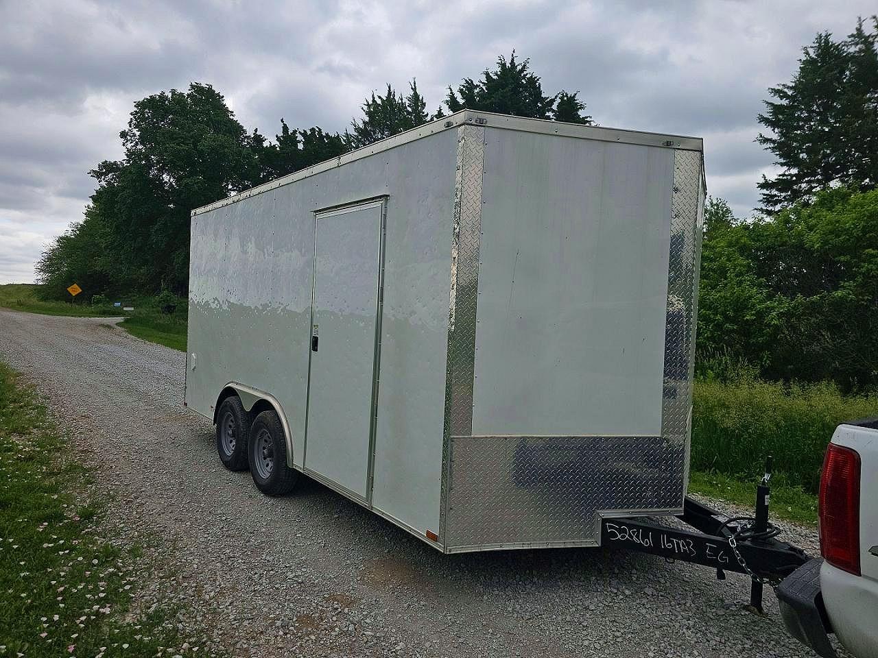 2024 QUALITY CARGO 16' ENCLOS ENCLOSED CARGO TRAILER VIN 50ZBE1629RN052861 photo 1