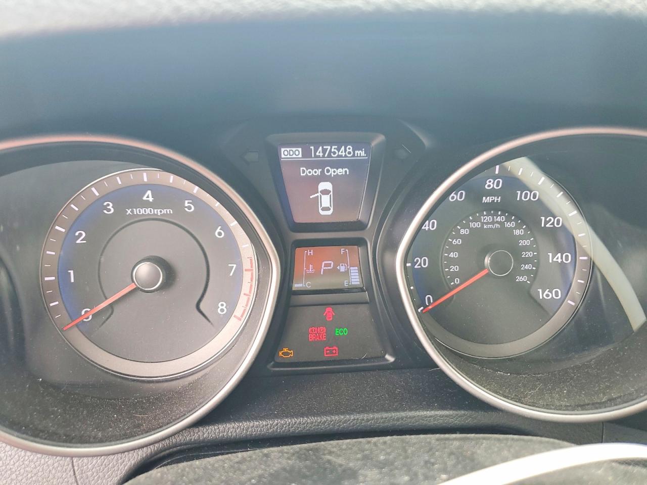 2014 Hyundai Elantra VIN KMHD35LH1EU172010 photo 9