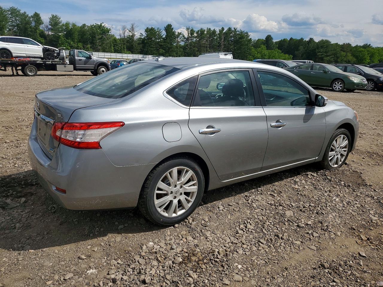 2013 Nissan Sentra VIN 3N1AB7AP1DL775650 photo 3